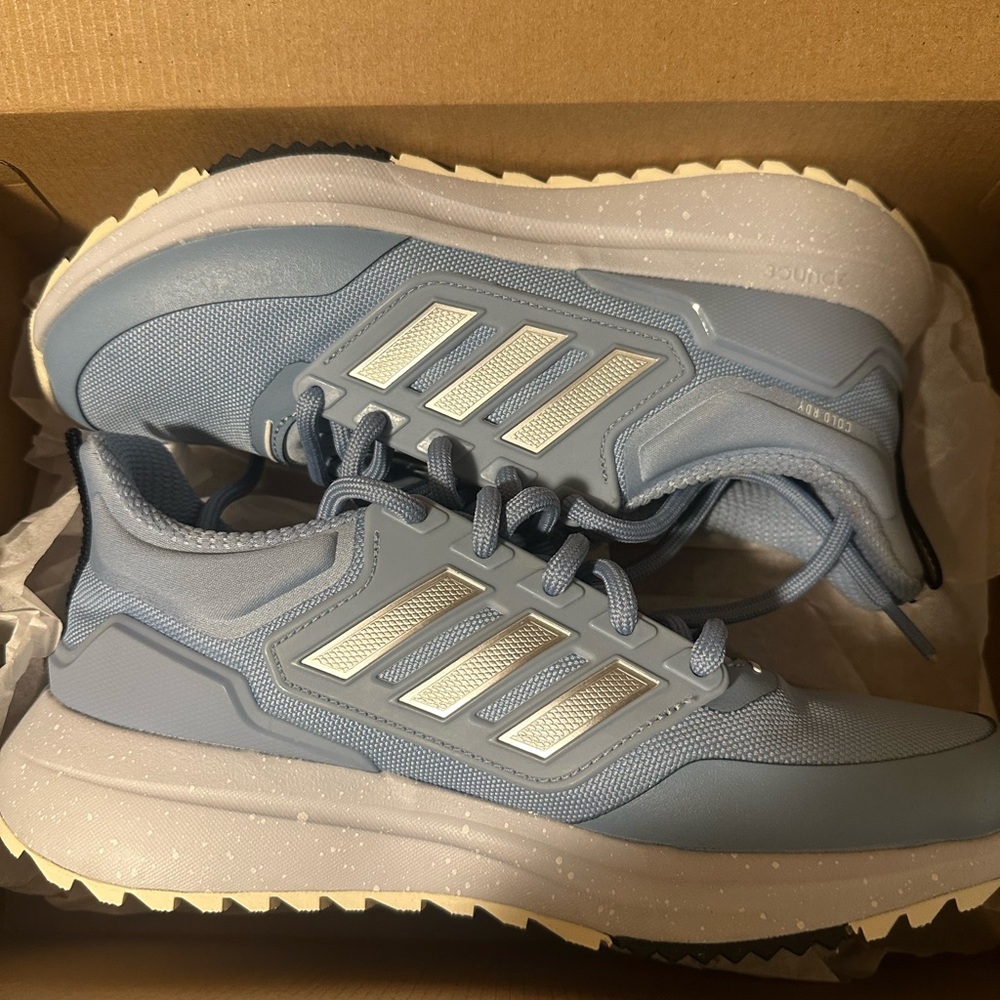 Adidas Cold Ready Bounce Blue Athletic Sneakers